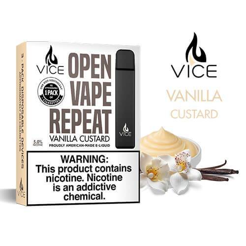 VANILA CUSTARD HALO VICE DISPOSABLE