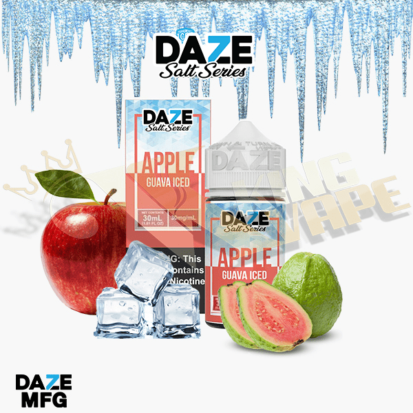 ICED GUAVA RED APPLE 7 DAZE 30ML