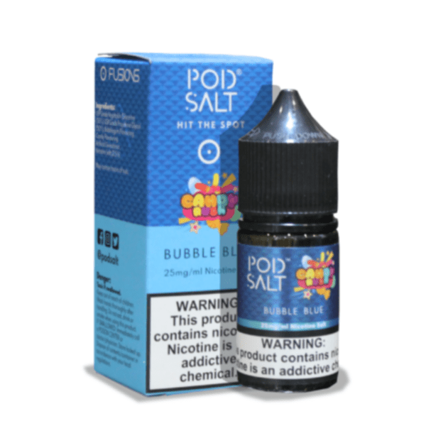 BUBBLE BLUE POD SALT 30ML