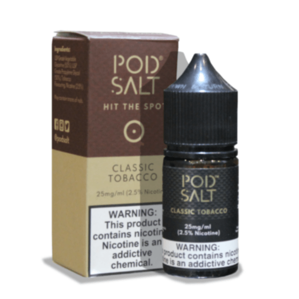 CLASSIC TOBACCO POD SALT 30ML