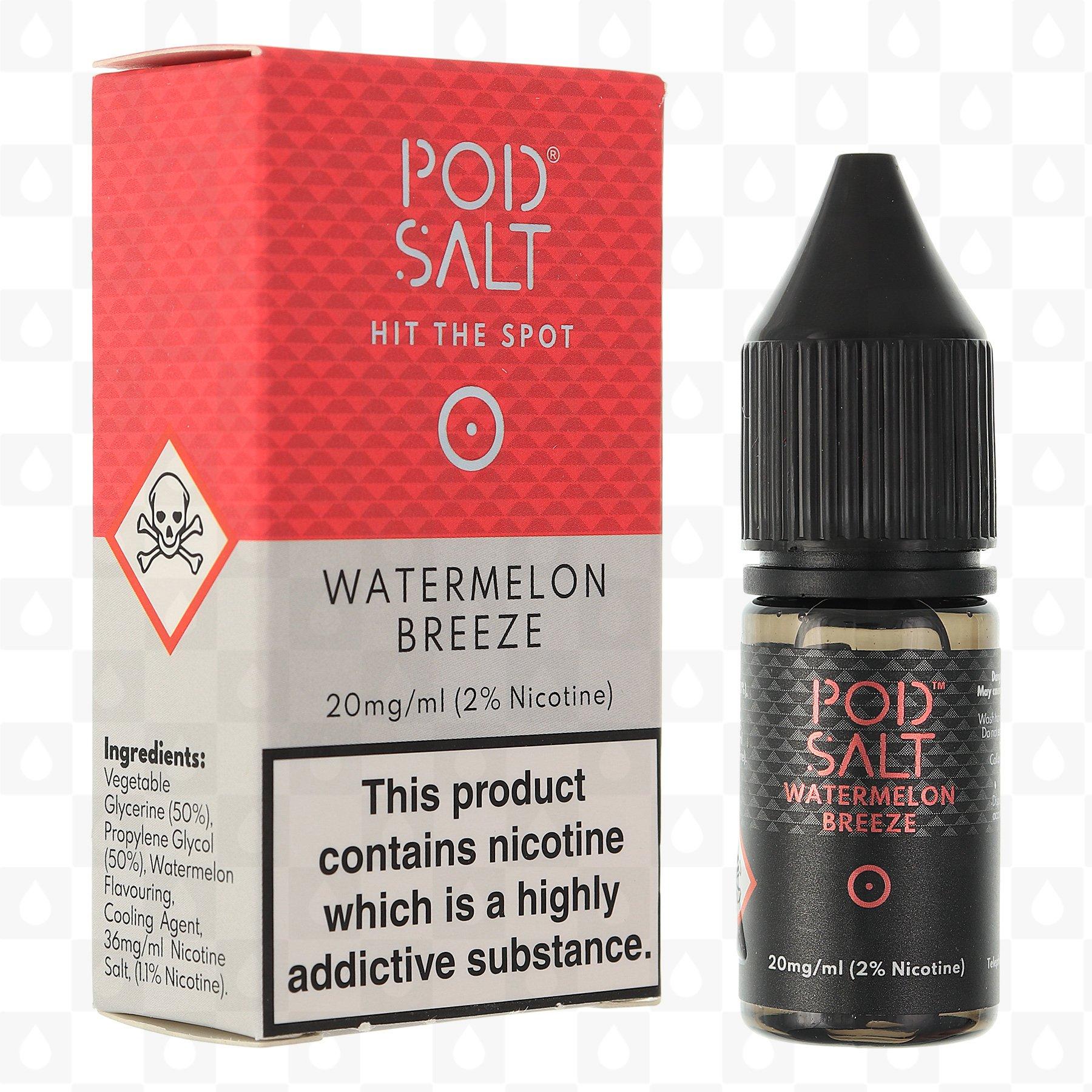 WATERMELON BREEZE - POD SALT | 10ml - Image 1