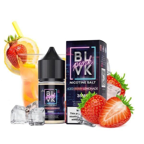 ICED BERRY LEMONADE SALT BLVK PINK 30ML