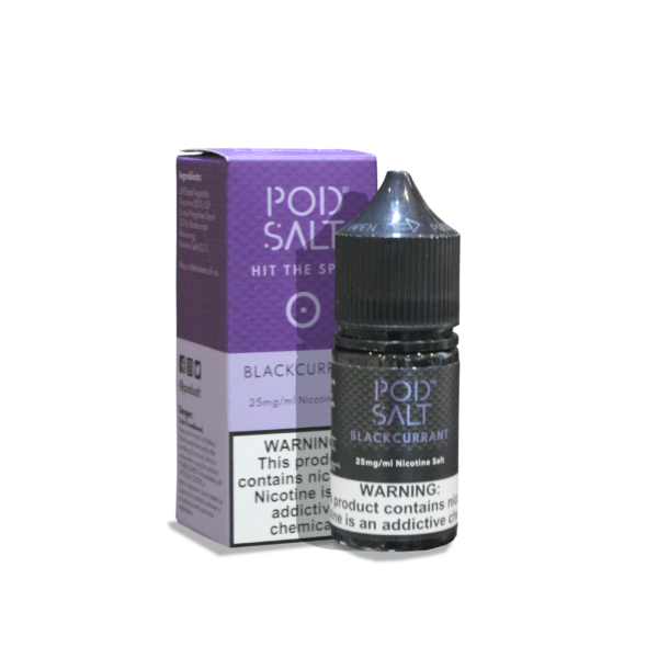 BLACK CURRANT POD SALT 30ML