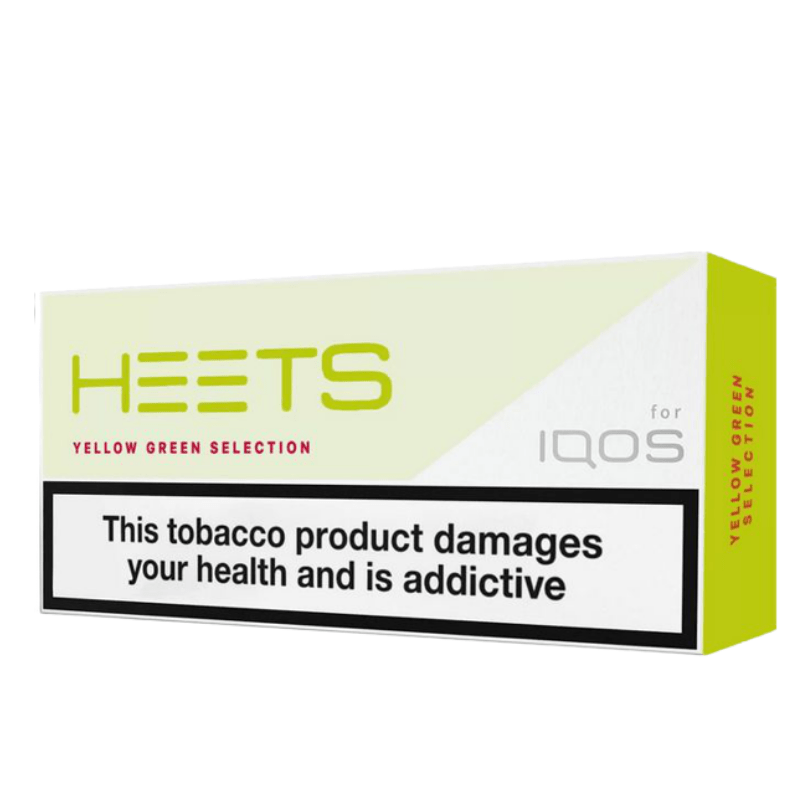 Yellow Green Iqos Heets Pakistan | Rockstar Vapor