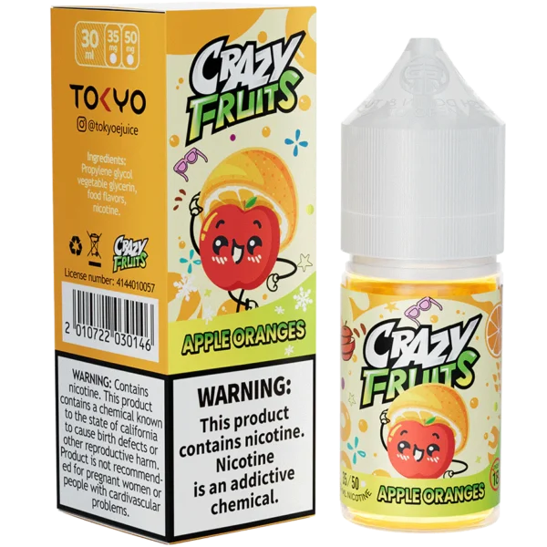 APPLE ORANGE ICE TOKYO CRAZY FRUITS