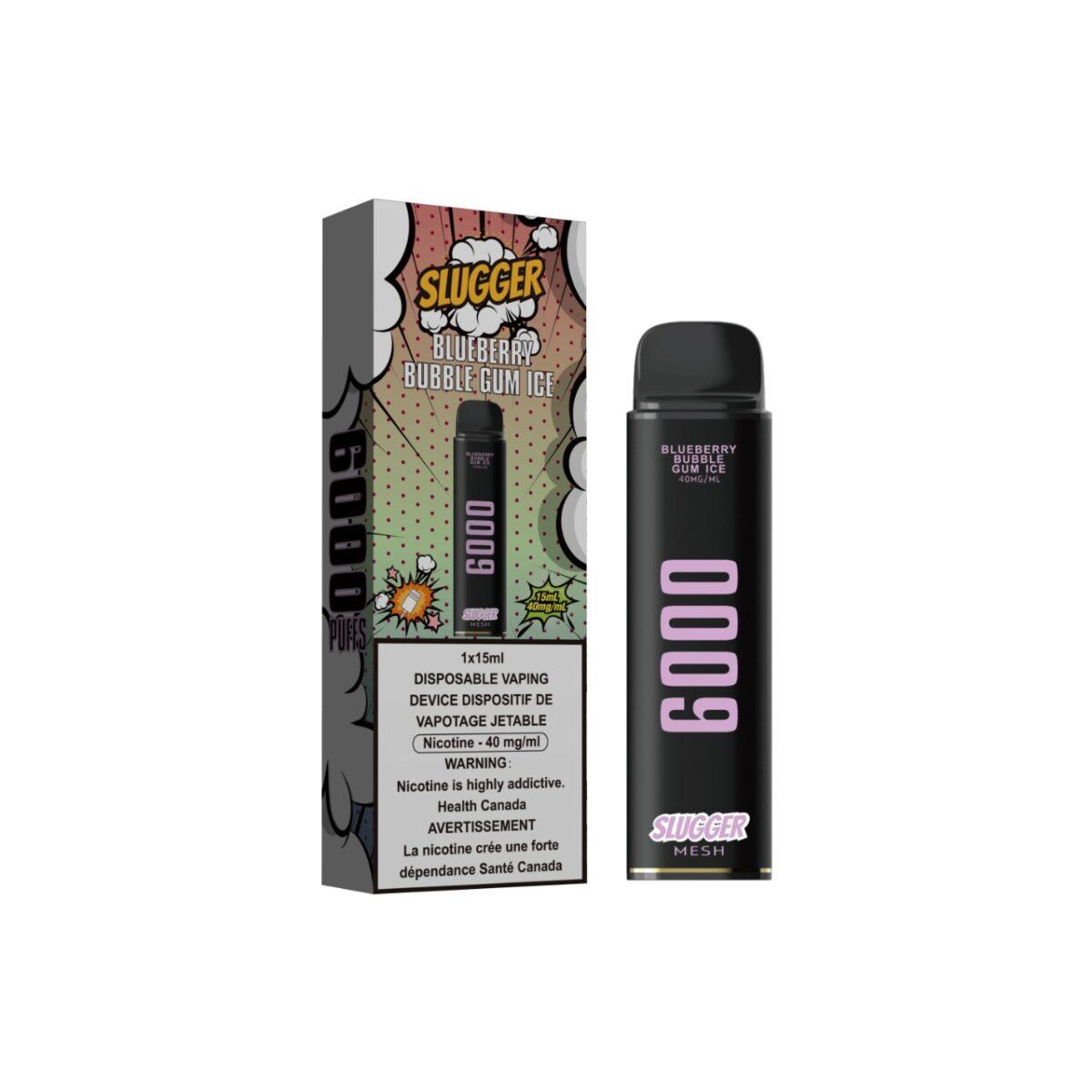 Blueberry Bubble Gum Slugger Disposable 