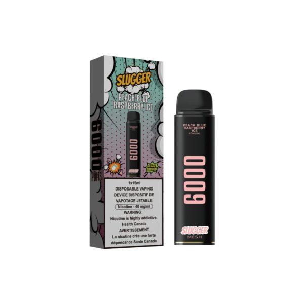 PEACH BLUE RASPBERRY ICE SLUGGER DISPOSABLE