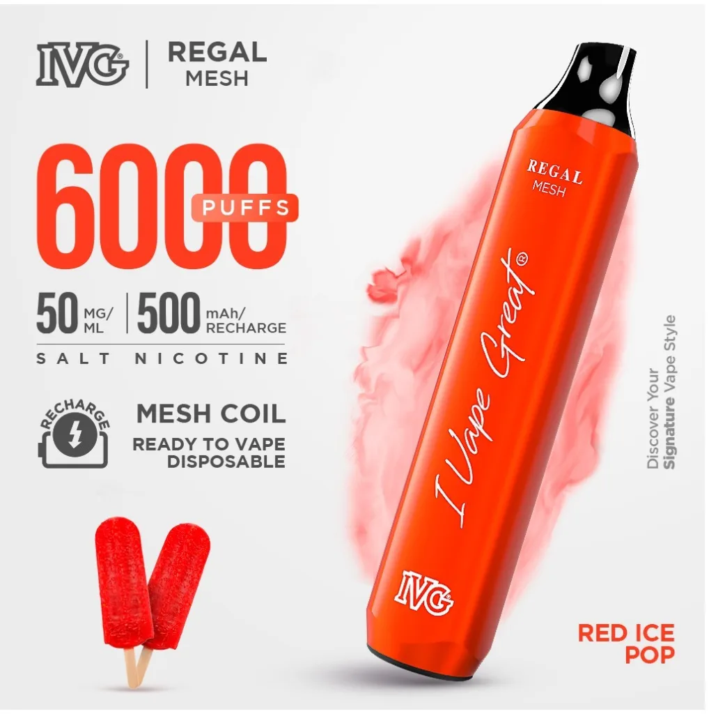 RED ICE POP IVG REGAL DISPOSABLE