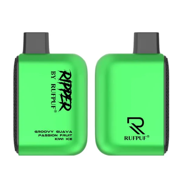 GROOVY GUAVA PASSION FRUIT KIWI ICE RUFPUF RIPPER DISPOSABLE