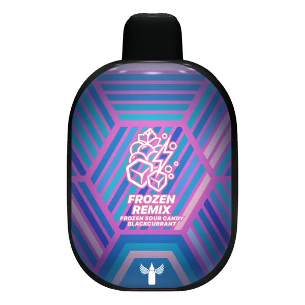 FROZEN REMIX FROZEN SOUR CANDY BLACKCURRANT DR VAPES PANTHER BAR DISPOSABLES