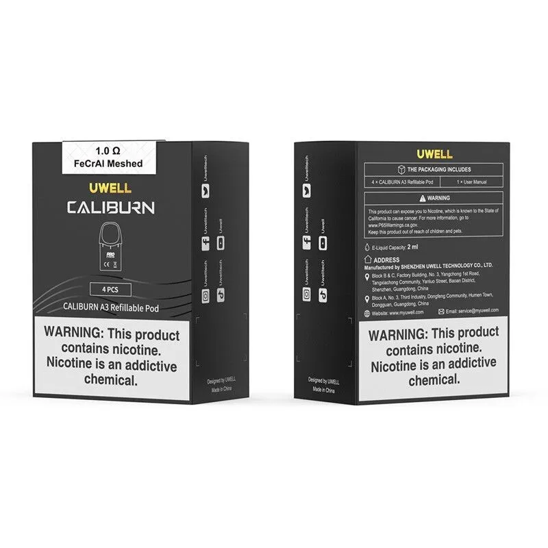 uwell caliburn a3 s replacement pods pakistan
