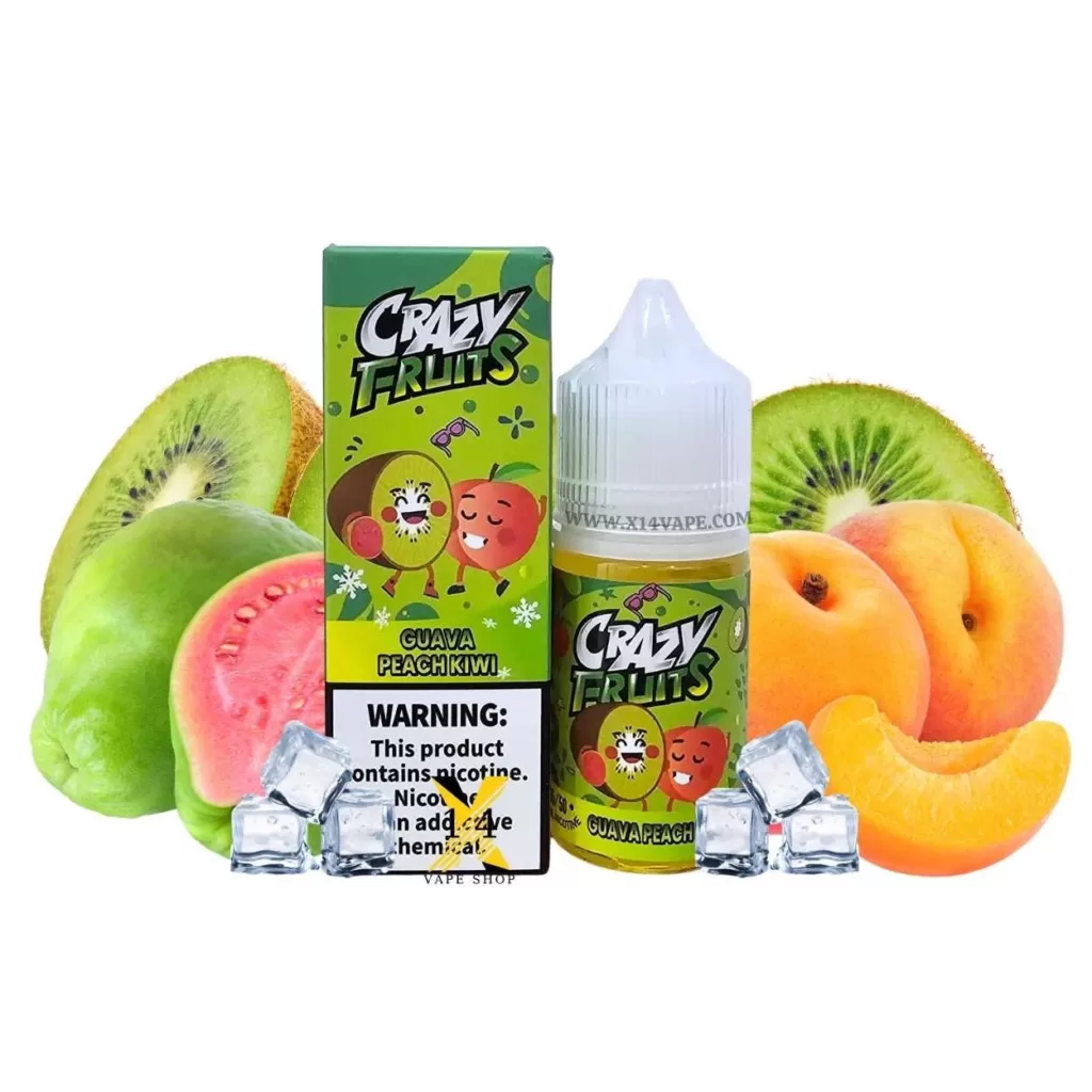 GUAVA PEACH KIWI TOKYO CRAZY FRUITS 30ML