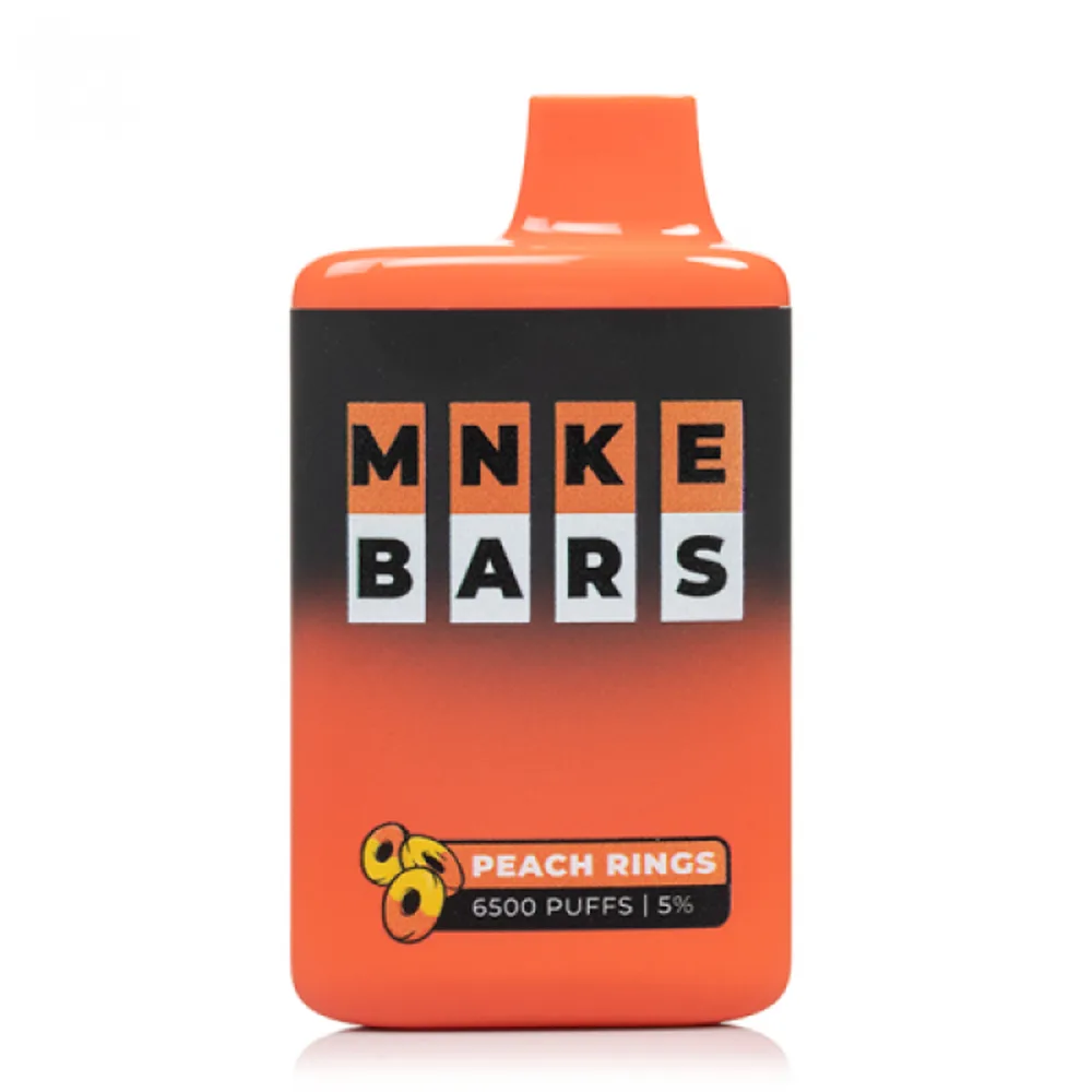 MNKE BAR PEACH RINGS DISPOSABLE