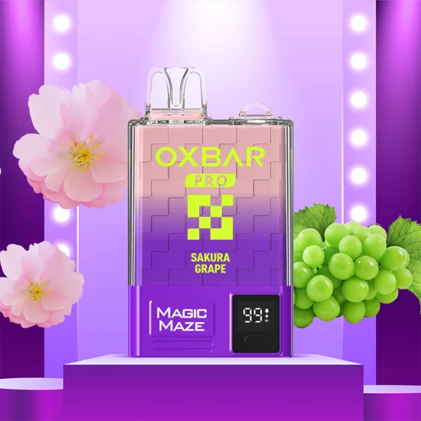 SAKURA GRAPE OXBAR MAGIC MAZE PRO DISPOSABLE