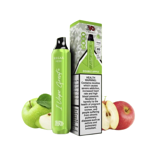 DOUBLE APPLE ICE IVG REGAL DISPOSABLE