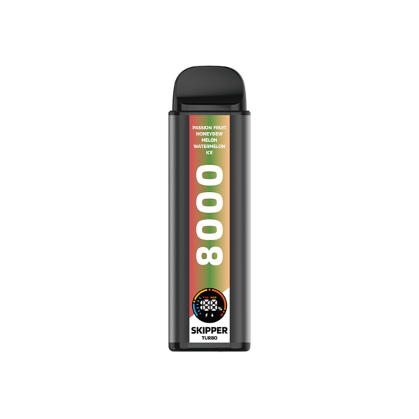 PASSION FRUIT HONEYDEW MELON WATERMELON ICE SKIPPER TURBO 10K DISPOSABLE