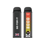 WATERMELON STRAWBERRY KIWI ICE SKIPPER TURBO 10K DISPOSABLE