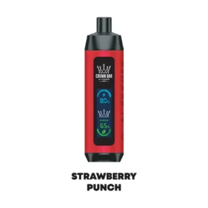 STRAWBERRY PUNCH AL FAKHER CROWN BAR DISPOSABLE