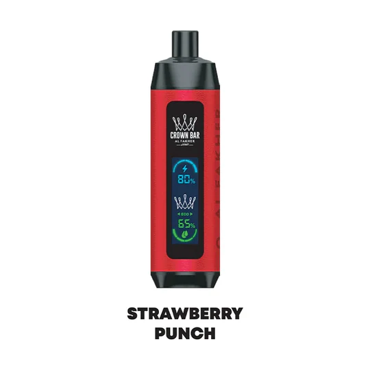 STRAWBERRY PUNCH AL FAKHER CROWN BAR DISPOSABLE