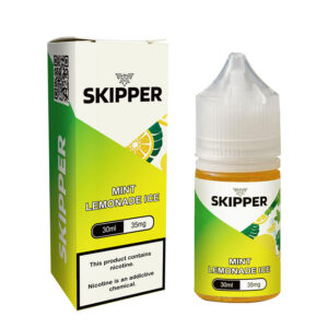 <h1>MINT LEMONADE ICE SKIPPER</h1> Revitalize your senses with the perfect blend of zesty lemonade and refreshing mint. <strong>Mint Lemonade Skipper 30ml</strong> delivers a cool, tangy vaping experience that’s both invigorating and satisfying—ideal for those seeking a signature, refreshing vape. <strong>YOU CAN EXPLORE MORE SKIPPER E LIQUIDS <a href="https://www.rockstarvapor.co/product-category/skipper-nicsalt-pakistan/">HERE!</a></strong> <p class="selectable-text copyable-text iq0m558w g0rxnol2" dir="ltr"><span class="selectable-text copyable-text">At Rockstar, we believe every purchase is an experience of convenience, quality, and satisfaction.</span></p> <p class="selectable-text copyable-text iq0m558w g0rxnol2" dir="ltr"><span class="selectable-text copyable-text jv8stmnn">*</span><b><strong class="selectable-text copyable-text nbipi2bn">Price Match Guarantee:</strong></b><span class="selectable-text copyable-text jv8stmnn">*</span><span class="selectable-text copyable-text"> We’re committed to offering you the best value on your purchases. If you find a lower price on an identical item from a competitor, simply let us know, and we’ll beat it.</span></p> <p class="selectable-text copyable-text iq0m558w g0rxnol2" dir="ltr"><span class="selectable-text copyable-text">Shop with confidence, knowing that you’re getting the best deal possible. Enjoy the ease of browsing and purchasing from the comfort of your home, Explore our catalog, place order, and get doorstep delivery. Our knowledgeable and friendly team is here to assist you with your order to make your shopping enjoyable,</span></p> <p class="selectable-text copyable-text iq0m558w g0rxnol2" dir="ltr"><span class="selectable-text copyable-text">We are located just around the corner in <a href="https://www.google.com/maps?ll=24.797475,67.044777&z=16&t=m&hl=en&gl=US&mapclient=embed&cid=3248600491974334453" target="_blank" rel="noopener">DHA Phase 5</a> & <a href="https://www.google.com/maps/place/Rockstar+Vapor+Co+-+Clifton+(Vape+Store)/@24.8271319,67.0278464,17z/data=!4m14!1m7!3m6!1s0x3eb33d243236324b:0xaa9b07f8edc863c0!2sRockstar+Vapor+Co+-+Clifton+(Vape+Store)!8m2!3d24.8271319!4d67.0304213!16s%2Fg%2F11twsg4yj7!3m5!1s0x3eb33d243236324b:0xaa9b07f8edc863c0!8m2!3d24.8271319!4d67.0304213!16s%2Fg%2F11twsg4yj7?entry=tt" target="_blank" rel="noopener">Clifton Boat Basin</a>, any of our store is your go-to spot for the latest vape gear, trendsetting flavors, and a vibe that’s as chill as it gets.</span></p> MINT LEMONADE ICE SKIPPER