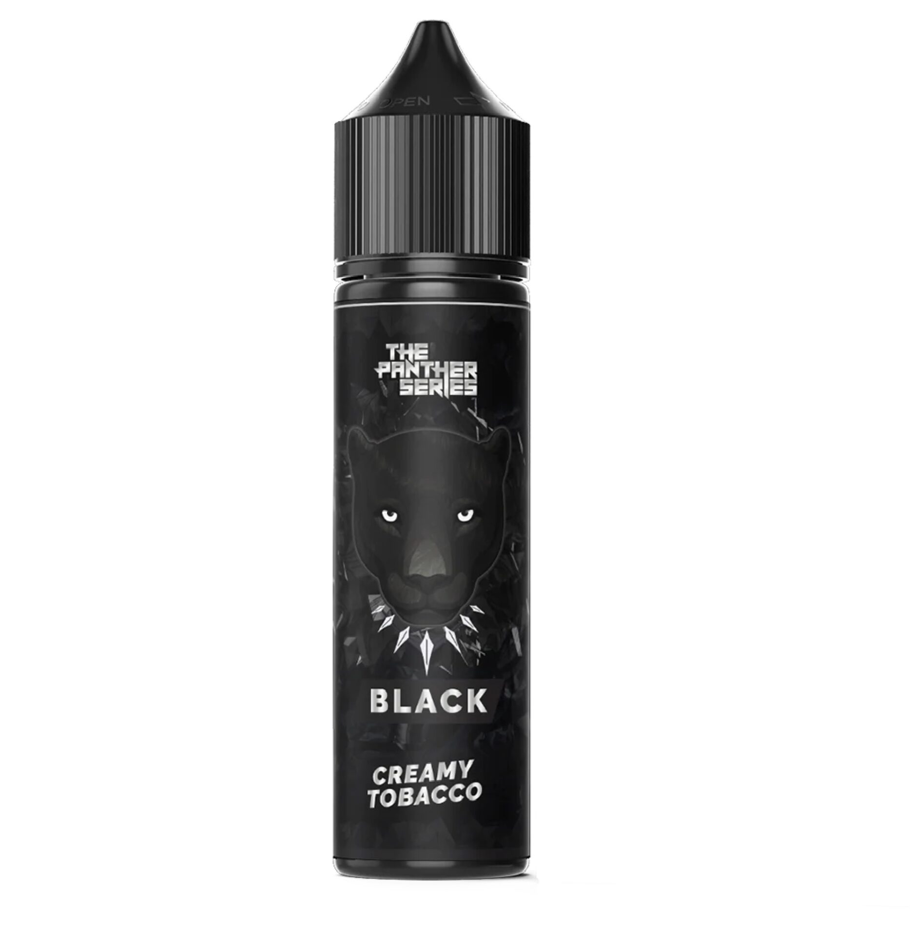 CREAMY TOBACCO BLACK DR VAPES PANTHER SERIES 60ML CREAMY TOBACCO BLACK DR VAPES PANTHER SERIES 60ML