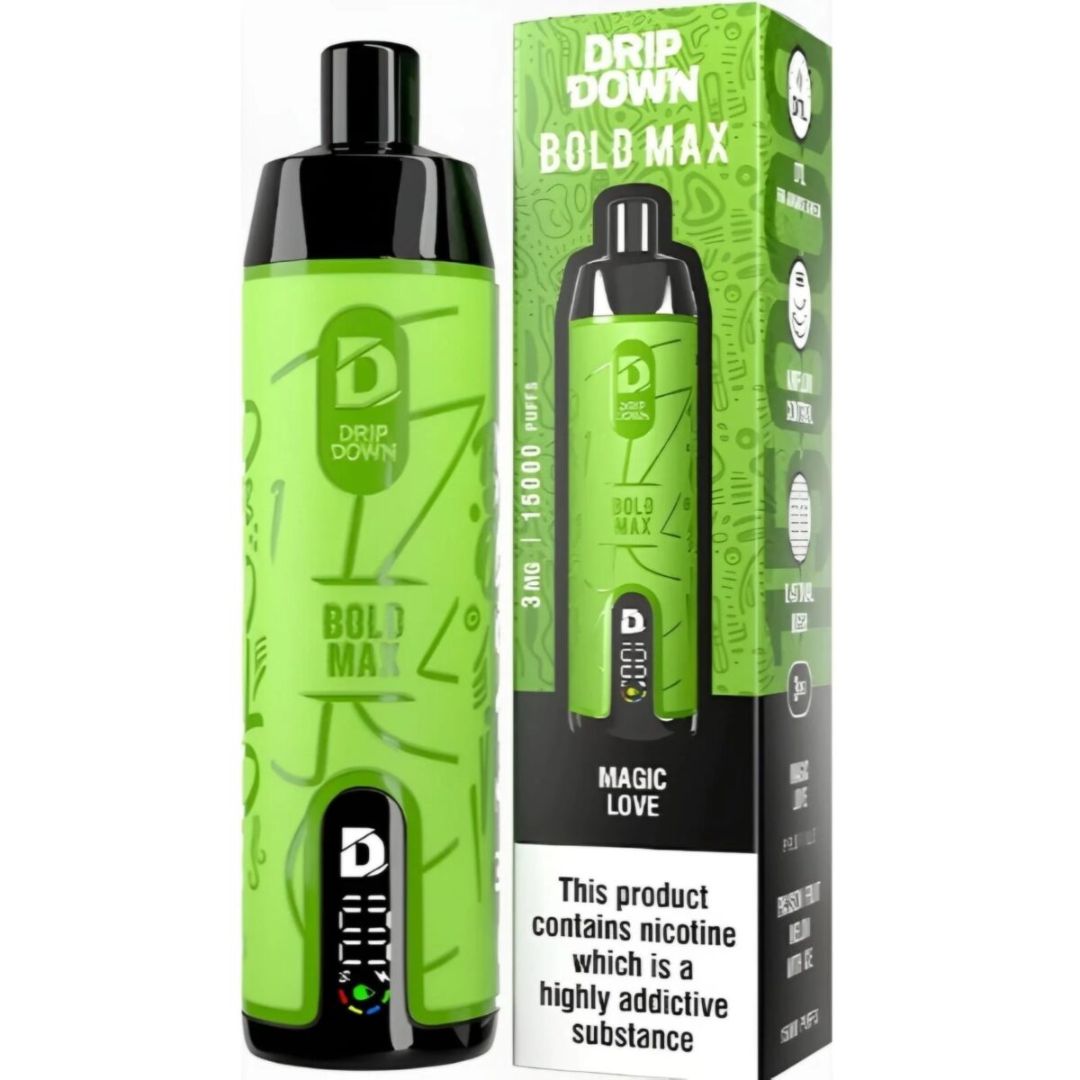 MAGIC LOVE DRIP DOWN BOLD MAX DISPOSABLE