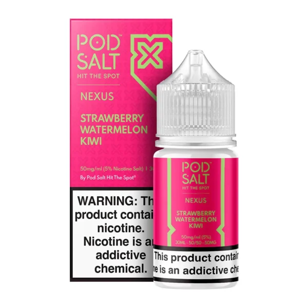STRAWBERRY WATERMELON KIWI POD SALT