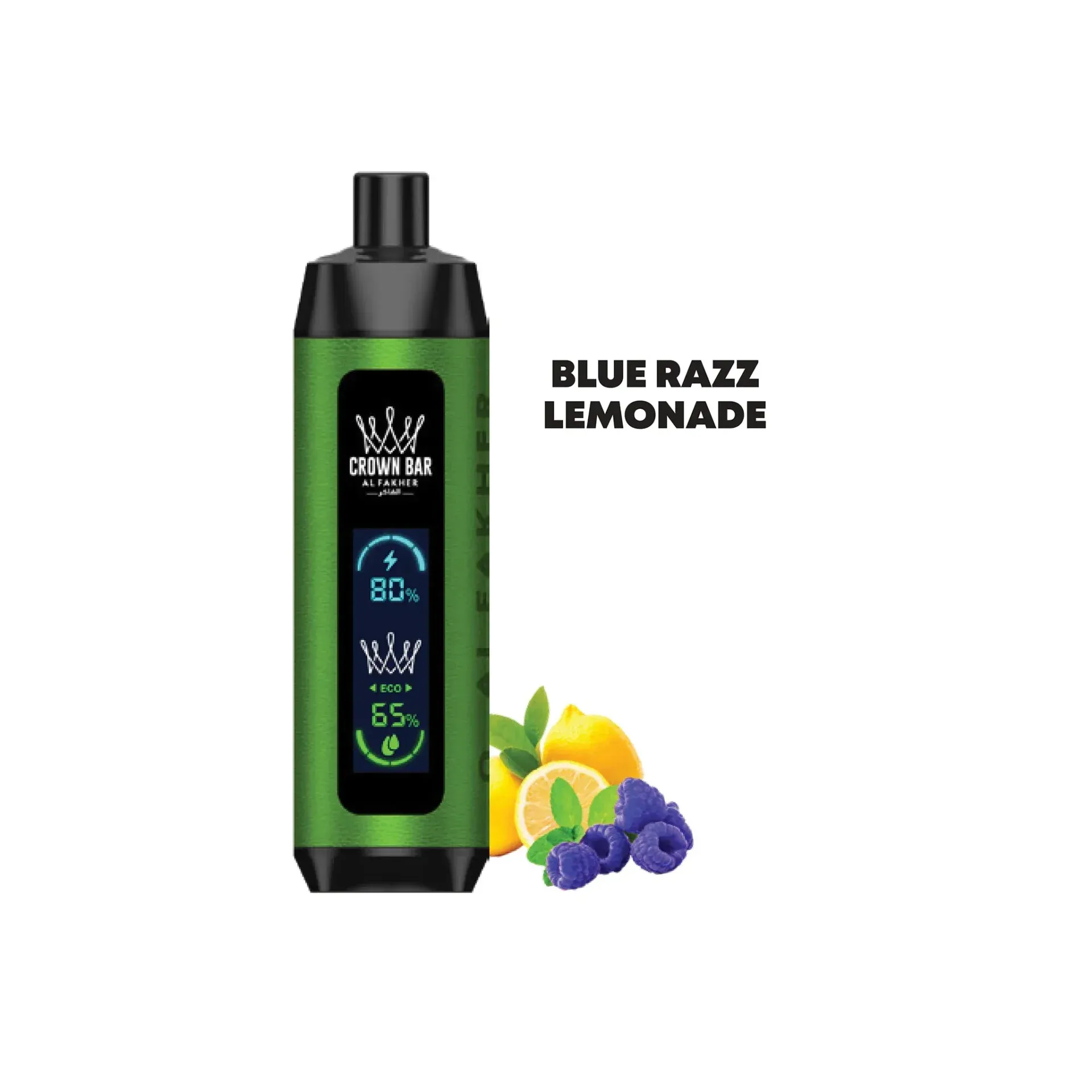 BLUE RAZZ LEMONADE ICE AL FAKHER CROWN BAR DISPOSABLE BLUE RAZZ LEMONADE ICE AL FAKHER CROWN BAR DISPOSABLE