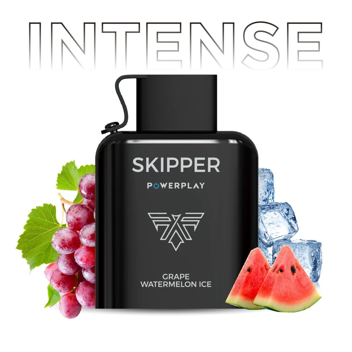 GRAPE WATERMELON ICE SKIPPER POWERPLAY INTENSE POD