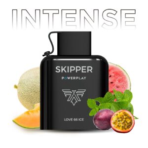 <h1>LOVE 66 ICE SKIPPER POWERPLAY INTENSE POD</h1> <p data-start="1285" data-end="1570">Fall in love with every puff of <strong data-start="270" data-end="285">Love 66 Ice</strong>—a seductive blend of <strong data-start="307" data-end="347">watermelon, melon, and mixed berries</strong>, finished with a frosty touch. This Skipper PowerPlay Intense Pod delivers <strong data-start="423" data-end="439">16,000 puffs</strong> of smooth, sweet, and icy flavor at <strong data-start="476" data-end="502">50mg nicotine strength</strong>, with dual mesh coils and turbo mode for maximum satisfaction.</p> <strong>YOU CAN EXPLORE MORE SKIPPER POWERPLAY DISPOSABLES<a href="https://www.rockstarvapor.co/product-category/skipper-powerplay-disposales/"> HERE!</a></strong> <p class="selectable-text copyable-text iq0m558w g0rxnol2" dir="ltr"><span class="selectable-text copyable-text">At Rockstar, we believe every purchase is an experience of convenience, quality, and satisfaction.</span></p> <p class="selectable-text copyable-text iq0m558w g0rxnol2" dir="ltr"><span class="selectable-text copyable-text jv8stmnn">*</span><b><strong class="selectable-text copyable-text nbipi2bn">Price Match Guarantee:</strong></b><span class="selectable-text copyable-text jv8stmnn">*</span><span class="selectable-text copyable-text"> We’re committed to offering you the best value on your purchases. If you find a lower price on an identical item from a competitor, simply let us know, and we’ll beat it.</span></p> <p class="selectable-text copyable-text iq0m558w g0rxnol2" dir="ltr"><span class="selectable-text copyable-text">Shop with confidence, knowing that you’re getting the best deal possible. Enjoy the ease of browsing and purchasing from the comfort of your home, Explore our catalog, place order, and get doorstep delivery. Our knowledgeable and friendly team is here to assist you with your order to make your shopping enjoyable,</span></p> <p class="selectable-text copyable-text iq0m558w g0rxnol2" dir="ltr"><span class="selectable-text copyable-text">We are located just around the corner in <a href="https://www.google.com/maps?ll=24.797475,67.044777&z=16&t=m&hl=en&gl=US&mapclient=embed&cid=3248600491974334453" target="_blank" rel="noopener">DHA Phase 5</a> & <a href="https://www.google.com/maps/place/Rockstar+Vapor+Co+-+Clifton+(Vape+Store)/@24.8271319,67.0278464,17z/data=!4m14!1m7!3m6!1s0x3eb33d243236324b:0xaa9b07f8edc863c0!2sRockstar+Vapor+Co+-+Clifton+(Vape+Store)!8m2!3d24.8271319!4d67.0304213!16s%2Fg%2F11twsg4yj7!3m5!1s0x3eb33d243236324b:0xaa9b07f8edc863c0!8m2!3d24.8271319!4d67.0304213!16s%2Fg%2F11twsg4yj7?entry=tt" target="_blank" rel="noopener">Clifton Boat Basin</a>, any of our store is your go-to spot for the latest vape gear, trendsetting flavors, and a vibe that’s as chill as it gets.</span></p> LOVE 66 ICE SKIPPER POWERPLAY INTENSE POD
