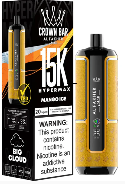 COOL MANGO AL FAKHER CROWN BAR HYPERMAX DISPOSABLE