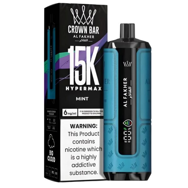 MAGIC LOVE AL FAKHER CROWN BAR HYPERMAX DISPOSABLE 15000 PUFFS