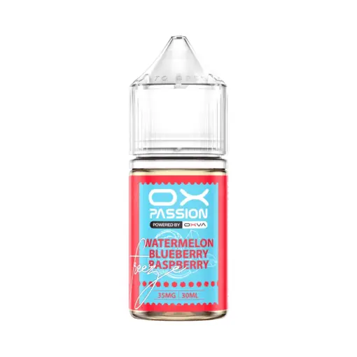WATERMELON BLUEBERRY RASPBERRY OX PASSION FREEZE