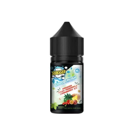 PASSION FRUIT PINEAPPLE CRANBERRY ICE SLUGGER COLD CRUSH