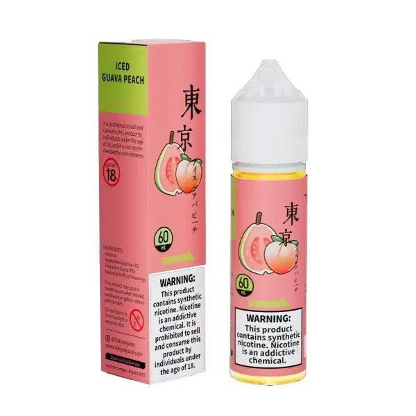 ICED GUAVA PEACH KIWI TOKYO 60ML