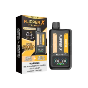 <h1>GEORGIA PEACH AND PINEAPPLE MANGO ICE RUFPUF FLIPPER X DISPOSABLE</h1> <div class="woocommerce-product-details__short-description"> njoy a tropical flavor explosion with the <strong data-start="65" data-end="108">RUFPUF FLIPPER X Disposable 20000 Puffs</strong>. Juicy peach sweetness blended with pineapple, mango, and an icy finish creates a smooth, refreshing vape experience packed with flavor and long-lasting satisfaction. <strong>YOU CAN EXPLORE MORE FLIPPER X DISPOSABLES<a href="https://www.rockstarvapor.co/product-category/rufpuf-flipper-x-20000-puffs-disposables/"> HERE!</a></strong> <p class="selectable-text copyable-text iq0m558w g0rxnol2" dir="ltr"><span class="selectable-text copyable-text">At Rockstar, we believe every purchase is an experience of convenience, quality, and satisfaction.</span></p> <p class="selectable-text copyable-text iq0m558w g0rxnol2" dir="ltr"><span class="selectable-text copyable-text jv8stmnn">*</span><b><strong class="selectable-text copyable-text nbipi2bn">Price Match Guarantee:</strong></b><span class="selectable-text copyable-text jv8stmnn">*</span><span class="selectable-text copyable-text"> We’re committed to offering you the best value on your purchases. If you find a lower price on an identical item from a competitor, simply let us know, and we’ll beat it.</span></p> <p class="selectable-text copyable-text iq0m558w g0rxnol2" dir="ltr"><span class="selectable-text copyable-text">Shop with confidence, knowing that you’re getting the best deal possible. Enjoy the ease of browsing and purchasing from the comfort of your home, Explore our catalog, place order, and get doorstep delivery. Our knowledgeable and friendly team is here to assist you with your order to make your shopping enjoyable,</span></p> <p class="selectable-text copyable-text iq0m558w g0rxnol2" dir="ltr"><span class="selectable-text copyable-text">We are located just around the corner in <a href="https://www.google.com/maps?ll=24.797475,67.044777&z=16&t=m&hl=en&gl=US&mapclient=embed&cid=3248600491974334453" target="_blank" rel="noopener">DHA Phase 5</a> & <a href="https://www.google.com/maps/place/Rockstar+Vapor+Co+-+Clifton+(Vape+Store)/@24.8271319,67.0278464,17z/data=!4m14!1m7!3m6!1s0x3eb33d243236324b:0xaa9b07f8edc863c0!2sRockstar+Vapor+Co+-+Clifton+(Vape+Store)!8m2!3d24.8271319!4d67.0304213!16s%2Fg%2F11twsg4yj7!3m5!1s0x3eb33d243236324b:0xaa9b07f8edc863c0!8m2!3d24.8271319!4d67.0304213!16s%2Fg%2F11twsg4yj7?entry=tt" target="_blank" rel="noopener">Clifton Boat Basin</a>, any of our store is your go-to spot for the latest vape gear, trendsetting flavors, and a vibe that’s as chill as it gets.</span></p> </div> <div class="vgod-delivery-timeline"></div> GEORGIA PEACH AND PINEAPPLE MANGO ICE RUFPUF FLIPPER X DISPOSABLE