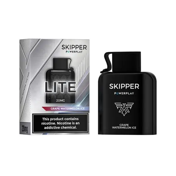 GRAPE WATERMELON ICE SKIPPER POWERPLAY LITE POD
